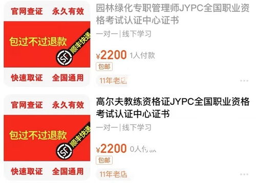 五假公司照常營業 山寨證書亂象背后的監管漏洞